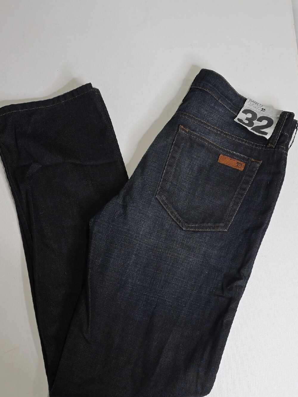 747. Joe’s Jeans The Classic Straight Leg Men's Jeans Fields Wash Dark Blue 32